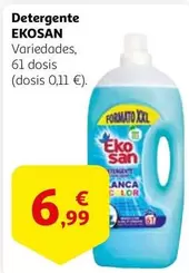 Oferta de Eko - san - Detergente por 6,99€ en Alcampo