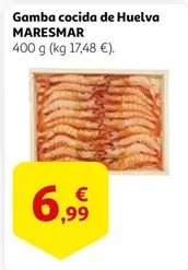 Oferta de Maresmar - Gamba Cocida De Huelva por 6,99€ en Alcampo