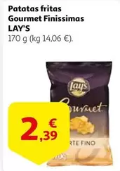 Oferta de Lay's - Patatas Fritas Gourmet Finissimas por 2,39€ en Alcampo