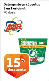 Oferta de Ariel - Detergente En Capsulas 3 En 1 Original en Alcampo