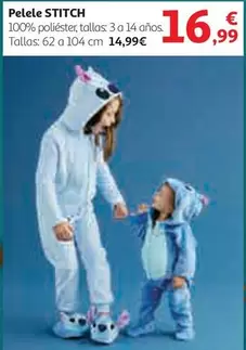 Oferta de Stitch - Pelele Stitch por 16,99€ en Alcampo