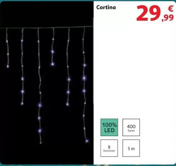 Oferta de Cortina por 29,99€ en Alcampo