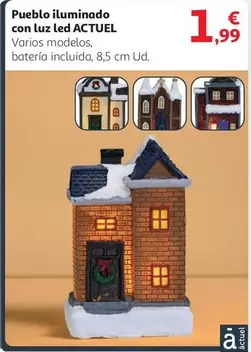 Oferta de Pueblo - Pueblo Iluminado Con Luz Led por 1,99€ en Alcampo