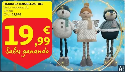 Oferta de Actuel - Figura Extensible por 19,99€ en Alcampo