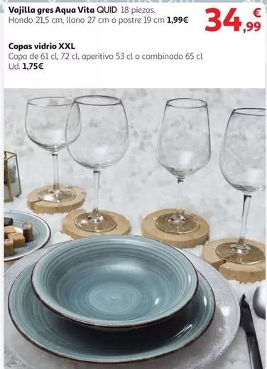 Oferta de Quid - Vajilla Gres  Uvita Quid por 34,99€ en Alcampo