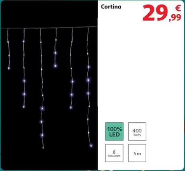 Oferta de Cortina por 29,99€ en Alcampo