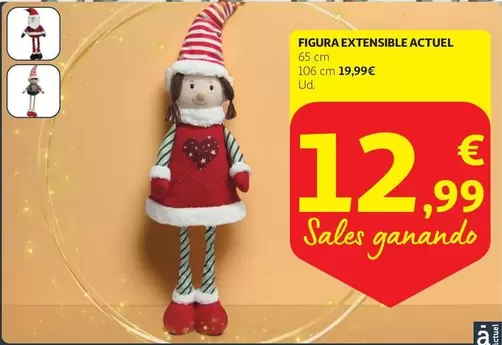 Oferta de Actuel - Figura Extensible por 12,99€ en Alcampo