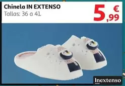 Oferta de Inextenso - Chinela In Extenso por 5,99€ en Alcampo