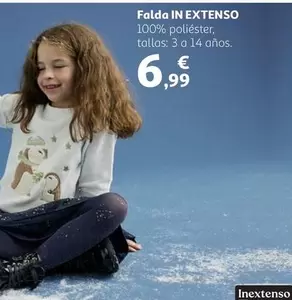 Oferta de Falda In Extenso por 6,99€ en Alcampo