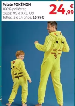 Oferta de Pokemon - Pelele por 24,99€ en Alcampo