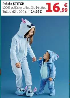 Oferta de Stitch - Pelele Stitch por 16,99€ en Alcampo