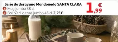 Oferta de Jumbo - Serie De Desayuno Mondoñedo por 1,99€ en Alcampo