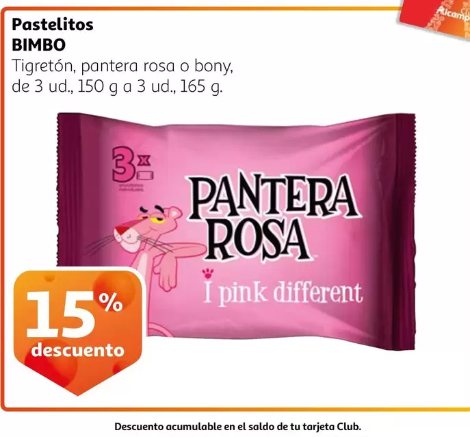 Oferta de Bimbo - Pastelitos en Alcampo