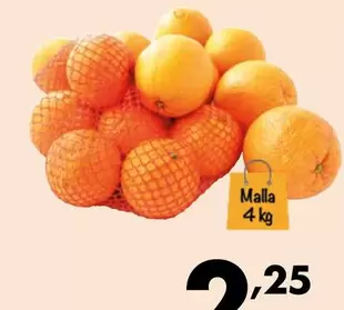 Oferta de Malla por 2,25€ en Supermercados Lupa