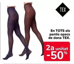 Oferta de TEX - En Todos Los Panties Opacos De Mujer en Carrefour