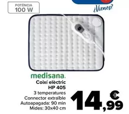 Oferta de Medisana - Almohadilla Electrica HP 405 por 14,99€ en Carrefour