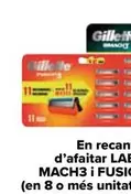 Oferta de Gillette - En Recambios De Afeitado Labs , Mach3 Y Fusion  en Carrefour