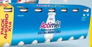 Oferta de Lcasei Actimel por 6,99€ en Carrefour