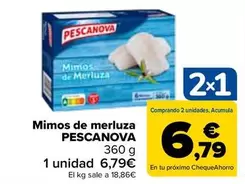 Oferta de Pescanova - Mimos De Merluza por 6,79€ en Carrefour