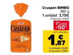 Oferta de Bimbo - Cruapan por 3,75€ en Carrefour