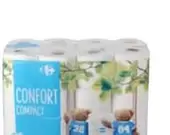 Oferta de Carrefour - Papel Higiénico Compact por 11,89€ en Carrefour