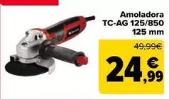 Oferta de Einhell - Amoladora TC-AG 125/850 125mm por 24,99€ en Carrefour