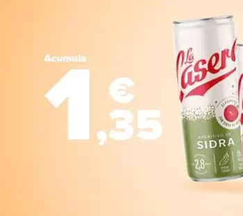 Oferta de La Casera - Aperitivos   por 1,35€ en Carrefour