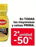 Oferta de Prima - En Todas Las Mayonesas Y Salsas  en Carrefour