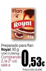 Oferta de Royal - Preparado Para Flan por 0,53€ en Unide Market