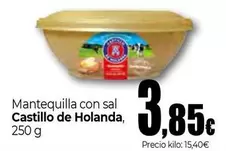 Oferta de Castillo de Holanda - Mantequilla Con Sal por 3,85€ en Unide Market