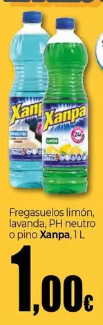 Oferta de Xanpa - Fregasuelos Limón, Lavanda, Ph Neutro O Pino por 1€ en Unide Market