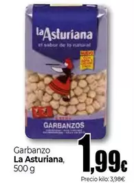 Oferta de La Asturiana - Garbanzo por 1,99€ en Unide Market