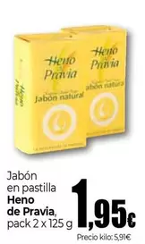 Oferta de Heno de Pravia - Jabon En Pastilla por 1,95€ en Unide Market