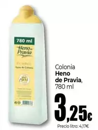 Oferta de Heno De Pravia - Colonia por 3,25€ en Unide Market