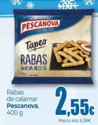 Oferta de Pescanova - Rabas De Calamar por 2,55€ en Unide Market