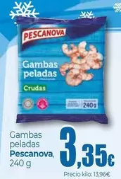 Oferta de Pescanova - Gambas Peladas por 3,35€ en Unide Market