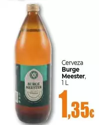 Oferta de Burge Meester - Cerveza por 1,35€ en Unide Market