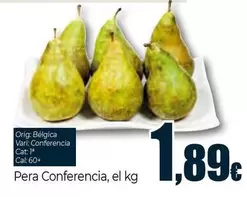 Oferta de Pera Conferencia por 1,89€ en Unide Supermercados