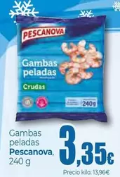 Oferta de Pescanova - Gambas Peladas por 3,35€ en Unide Supermercados