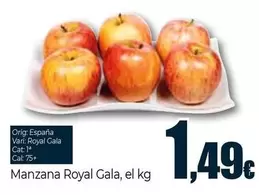 Oferta de Manzana Royal Gala por 1,49€ en Unide Supermercados