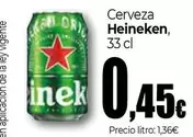 Oferta de Heineken - Cerveza por 0,45€ en UNIDE Alimentación