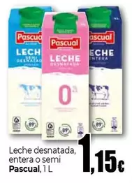 Oferta de Pascual - Leche Desnatada por 1,15€ en UNIDE Alimentación