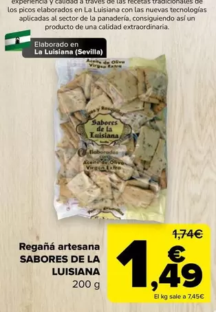 Oferta de Sevilla - Regana Artesana por 1,49€ en Carrefour