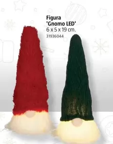 Oferta de Figura Gnomo Led en BAUHAUS