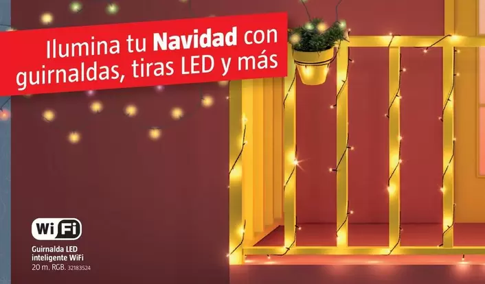 Oferta de Guanciale Led Inteligente Wifi en BAUHAUS