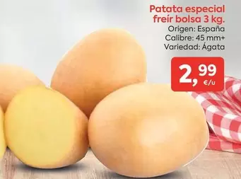 Oferta de Patata Especial Freir Bolsa por 2,99€ en Suma Supermercados