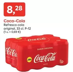 Oferta de Coca-Cola - Refresco Cola Original por 8,28€ en Suma Supermercados