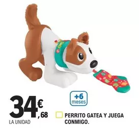 Oferta de Fisher-Price - Perrito Gatea Y Juega Conmigo por 34,68€ en E.Leclerc