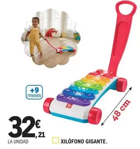 Oferta de Fisher-Price - Xilofono Gigante por 32,21€ en E.Leclerc