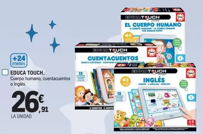 Oferta de Educa - Touch por 26,91€ en E.Leclerc